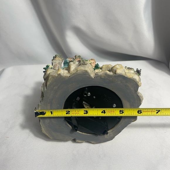 Vtg Musical Fiber Optic Angel 
"Angels We Have Heard On High" w/ Child & Cherub - Picture 13 of 13